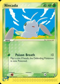 Dragon Nincada #66 card