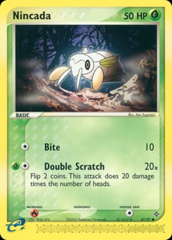 Dragon Nincada #67 card
