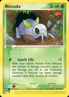 Dragon Nincada #68 card