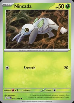 Mega Evolution Nincada #16 card