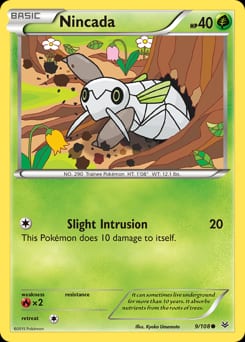 Roaring Skies Nincada #9 card