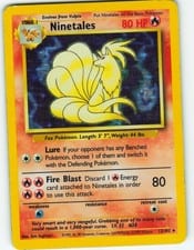 Base Ninetales #12 card