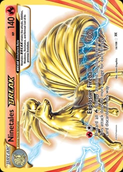 Evolutions Ninetales BREAK #16 card