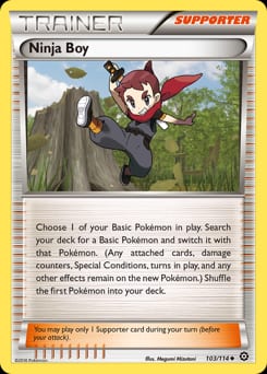 Steam Siege Ninja Boy #103 card