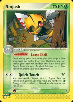 Dragon Ninjask #18 card