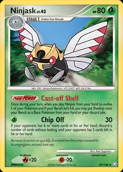 Legends Awakened Ninjask #67 card