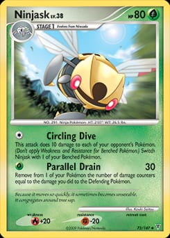 Supreme Victors Ninjask #73 card