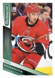 2019-20 Parkhurst Base Set Nino Niederreiter #61 card