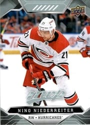 2019-20 Upper Deck MVP Base Set Nino Niederreiter #104 card