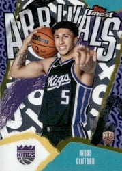 2025-26 Finest Arrivals Nique Clifford #A-24 card