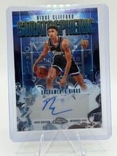 2025-26 Topps Chrome Stratospheric Signatures Rookies Nique Clifford #SMR-NC card