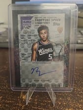 2025-26 Topps Shopping Spree Signatures Nique Clifford #SSA-NC card