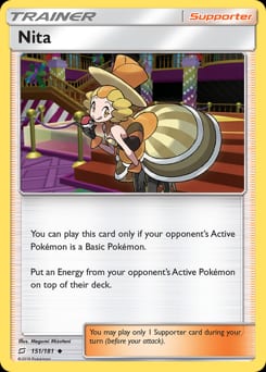 Team Up Nita #151 card