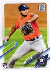 2021 Topps Update Base Set Nivaldo Rodriguez #US107 card