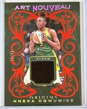 2024 Panini Origins WNBA Art Nouveau Memorabilia Nneka Ogwumike #AN-NNO card