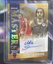 2025-26 Finest Masters Autographs Noa Essengue #MA-NE card