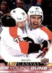 2022-23 Upper Deck UD Canvas Noah Cates #C95 card