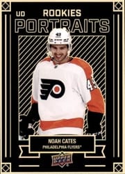 2022-23 Upper Deck UD Portraits Noah Cates #P-40 card