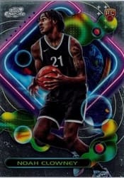 2023-24 Topps Chrome Cosmic Base Set Noah Clowney #169 card