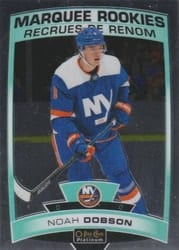 2019-20 O-Pee-Chee Platinum Base Set Noah Dobson #165 card