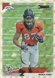 2019 Donruss The Rookies Noah Fant #TR-20 card