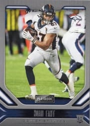 2019 Panini Playbook Base Set Noah Fant #120 card