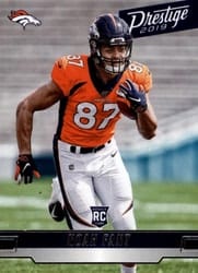 2019 Panini Prestige Base Set Noah Fant #208 card