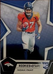 2019 Panini Rookies & Stars Base Set Noah Fant #108 card