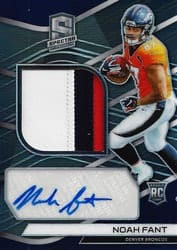 2019 Panini Spectra Base Set Noah Fant #220 card