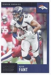 2020 Score Base Set Noah Fant #126 card