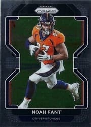 2021 Panini Prizm Base Set Noah Fant #200 card
