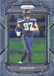 2022 Panini Prizm Base Set Noah Fant #258 card