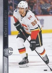 2020-21 Upper Deck Base Set Noah Hanifin #28 card
