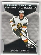 2025-26 Upper Deck Black Diamond Diamond Gallery Noah Hanifin #DG-NH card