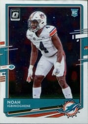 2020 Donruss Optic Base Set Noah Igbinoghene #111 card
