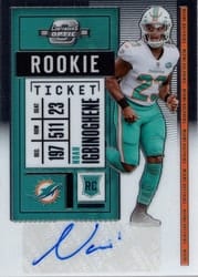 2020 Panini Contenders Optic Base Set Noah Igbinoghene #145 card