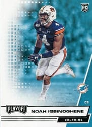 2020 Panini Playoff Base Set Noah Igbinoghene #288 card