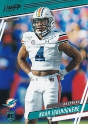 2020 Panini Prestige Base Set Noah Igbinoghene #285 card