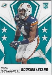 2020 Panini Rookies & Stars Base Set Noah Igbinoghene #187 card
