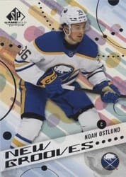 2025-26 SP Game Used New Grooves Noah Ostlund #NG-23 card