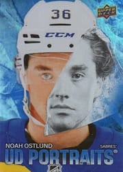 2025-26 Upper Deck UD Portraits Noah Ostlund #P-9 card