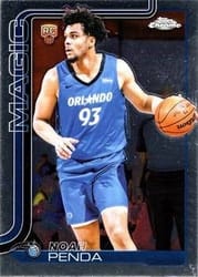 2025-26 Topps Chrome Base Set Noah Penda #282 card