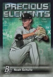2023 Bowman Platinum Precious Elements Noah Schultz #PE-25 card