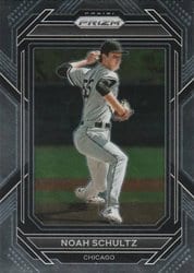 2023 Panini Prizm Base Set Noah Schultz #101 card