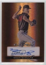 2024 Leaf Electrum Baseball Base Autograph Noah Schultz #BA-NS1 card