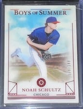2024 Panini Boys of Summer Base Set Noah Schultz #47 card