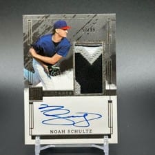 2024 Panini Impeccable Elegance Prospect Jersey Autographs Noah Schultz #EPJ-NS card