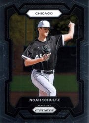 2024 Panini Prizm Base Set Noah Schultz #297 card