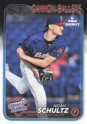 2024 Topps Pro Debut Base Set Noah Schultz #PD-97 card