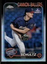 2024 Topps Pro Debut Chrome Noah Schultz #PDC-97 card
